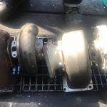 Replaced damaged turbo chargers