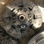 Worn truck clutch replaced