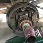 Worn brakes repaired